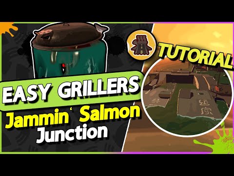Easy Freelance Griller Waves - Jammin' Salmon Junction Tutorial - Splatoon 3 Salmon Run
