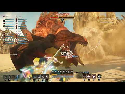 New World Trial of the Devourer - SandWurm Elite trial.  OFF Tank P.O.V.