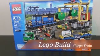 Lego Build - Lego City Cargo Train Set #60052 - Part1