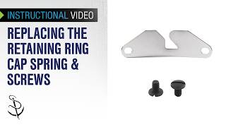 Replacing Cap Spring & Screws for Sailrite® Ultrafeed® & Leatherwork® Sewing Machines