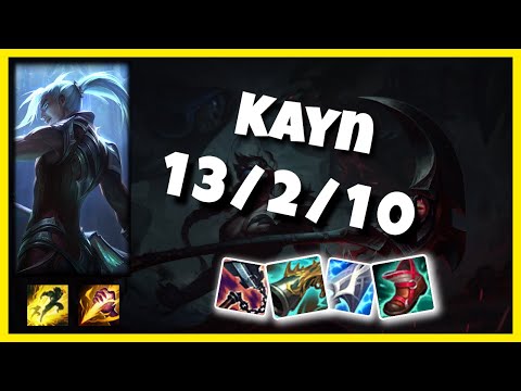 Kayn Jungle S11 11.6 Challenger Replay (13/2/10) - BR