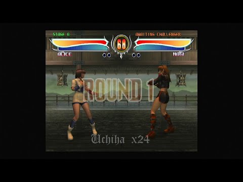 11_4 D Alice Tsukagami VS Nagi - Bloody Roard 4 PS2 ( Uchiha x24 )