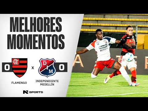 Gols e lances de Flamengo x Independiente Medelin