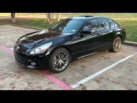 Infiniti G37S Sedan 6MT - Chrome Delete (Black Gloss Vinyl)