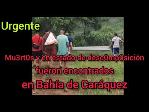 Encontrados Mu3rt0s en Bahía de Caráquez