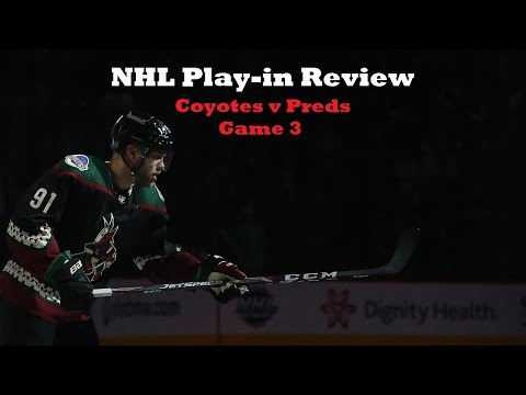 NHL 2020 Play-in Review - Coyotes v Predators - Game 3 | #OT1