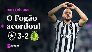 BOTAFOGO TOMA SUSTO, MAS VENCE E SAI DA ZONA DE REBAIXAMENTO | BOTAFOGO 3 X 2 MIRASSOL