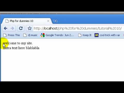 Php For Dummies Php Tutorial 10