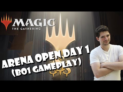 MTG - ARENA OPEN DAY 1 (BEST-OF-ONE GAMEPLAY) - MAGIC THE GATHERING