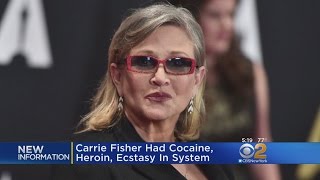 Coroner: Carrie Fisher Had Cocaine, Other Drugs In System At Time Of Death
