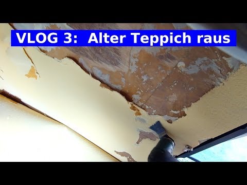 FootlooseTraveller - Vlog 3 - Pulling out Carpets, Drilling out a Screw, Removing Window