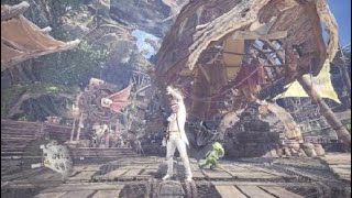 MHW；モンスターハンターワールド　抜刀大剣　テオ・テスカトル討伐