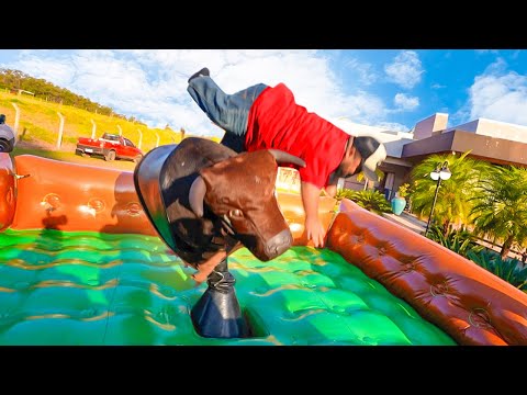 I DID A RODEO WON A NELORE STEER FOR MY FRIENDS