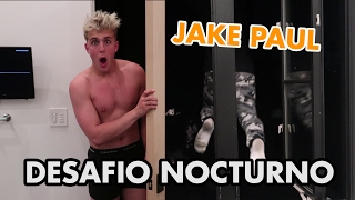 24HR OVERNIGHT CHALLENGE IN JAKE PAUL'S ROOM