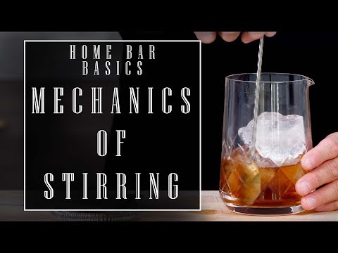 How to stir your cocktails