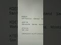 KQED KQET KTEH The Emergency Alert System Test Spot 2009 2018 Effect