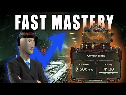 The FASTEST way to get full mastery for your weapons in Darktide | Warhamer 40k: Darktide