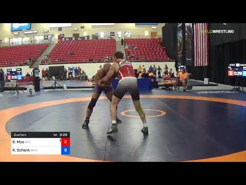 2018 Marine Corps US Open/Masters D Freestyle 78 Quarters - Bruce Moe (BWC) Vs. Russell Schenk (Br
