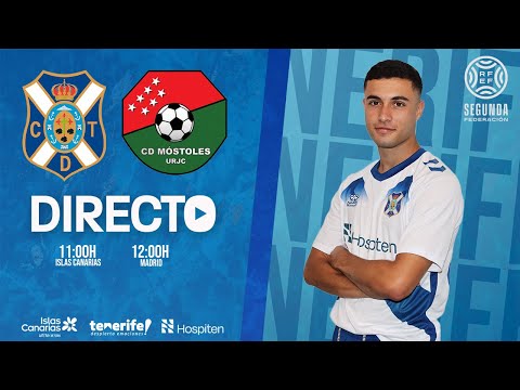 CanteraCDT I CD Tenerife B - CD Móstoles URJC (30/3, 11:00 horas) I Segunda RFEF