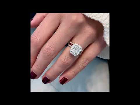 Details about   Engagement Band 925 Sterling Silver 1.8ct Moissanite Round Cut Couple Ring Sets