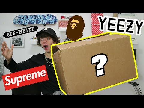 $3,000 HYPEBEAST MYSTERY BOX !!! (Yeezy Supreme and More) Video