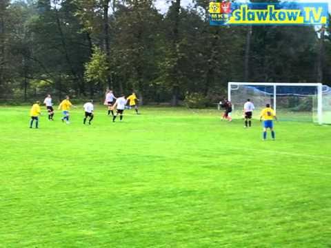 MKS Sławków - Jedność Strzyżowice 5-1 (4-0 Cieślik)