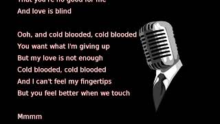 Khalid - Cold Blooded (lyrics)