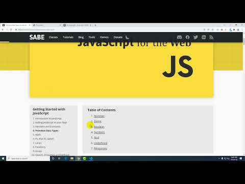 Primitive Data Types in JavaScript
