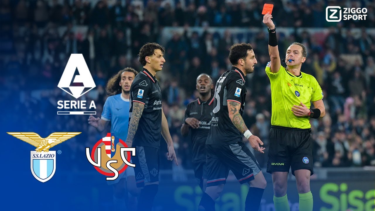 DIRECTE RODE KAART DIEP IN DE EXTRA TIJD!! 🟥🤯 | Lazio vs Cremonese | Serie A 2025/26 | Samenvatting