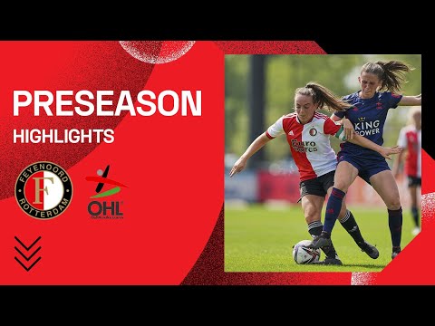 Highlights | Feyenoord Vrouwen 1 - Oud-Heverlee Leuven Vrouwen 1 | Friendly 2021-2022