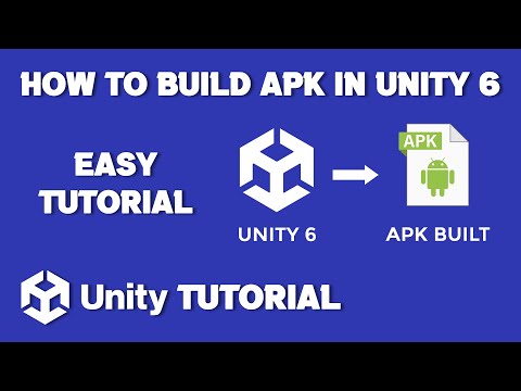 How To Build Apk In Unity 6 Editor | How To Make Apk In Unity 6 | Unity Android Build