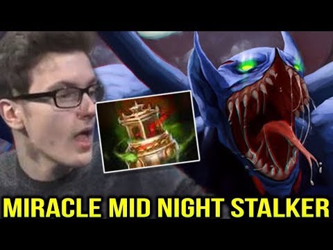Miracle Night Stalker Mid Like a Boss but... Dota 2