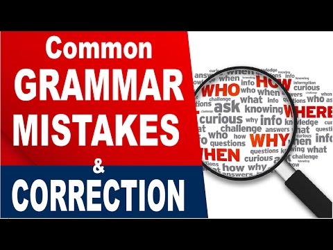 Common English Grammar Mistakes and Grammar Correction in Urdu/Hindi by M. Akmal | The Skill Sets Video