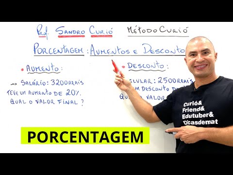 PORCENTAGEM | AUMENTO E DESCONTO