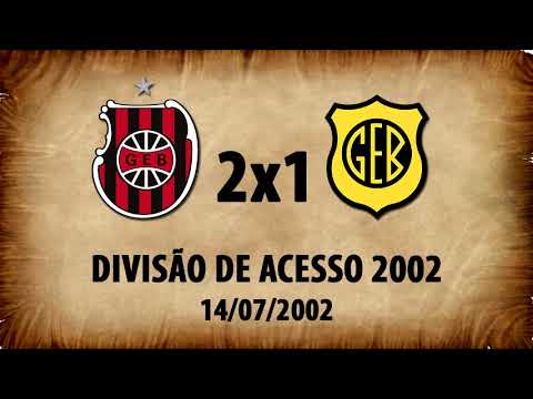 G.E.Brasil 2x1 Bagé - Divisão de Acesso 2002