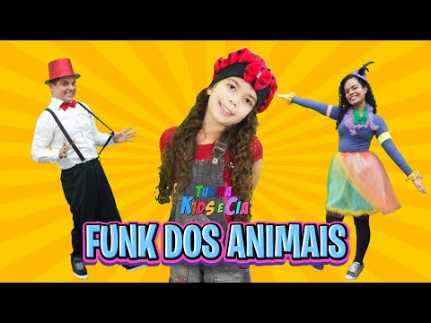 FUNK DOS ANIMAIS | Turma Kids e Cia (Vídeo Letra)