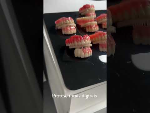 O NÍVEL DAS PT'S IMPRESSAS 😲😲 #shortvideo #exocad #dentist #tpd #odontologia #cadcam #impressao3d