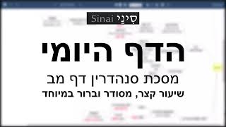 דף יומי מסכת סנהדרין דף מב - שיעור קצר וברור במיוחד בליווי תרשים (שיעורי הדף היומי בקצרה מאת הרב אורי בריליאנט) - התמונה מוצגת ישירות מתוך אתר האינטרנט יוטיוב. זכויות היוצרים בתמונה שייכות ליוצרה. קישור קרדיט למקור התוכן נמצא בתוך דף הסרטון דף יומי מסכת סנהדרין דף מב - שיעור קצר וברור במיוחד בליווי תרשים (שיעורי הדף היומי בקצרה מאת הרב אורי בריליאנט) - התמונה מוצגת ישירות מתוך אתר האינטרנט יוטיוב. זכויות היוצרים בתמונה שייכות ליוצרה. קישור קרדיט למקור התוכן נמצא בתוך דף הסרטון