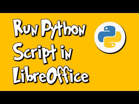  Run Python Script in LibreOffice 