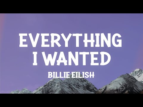 Billie Eilish - everything i wanted (Lyrics)