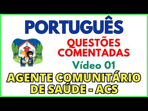 ✍️ AGENTE COMUNITÁRIO DE SAÚDE | SIMULADO DE PORTUGUÊS BÁSICO PARA CONCURSO PÚBLICO