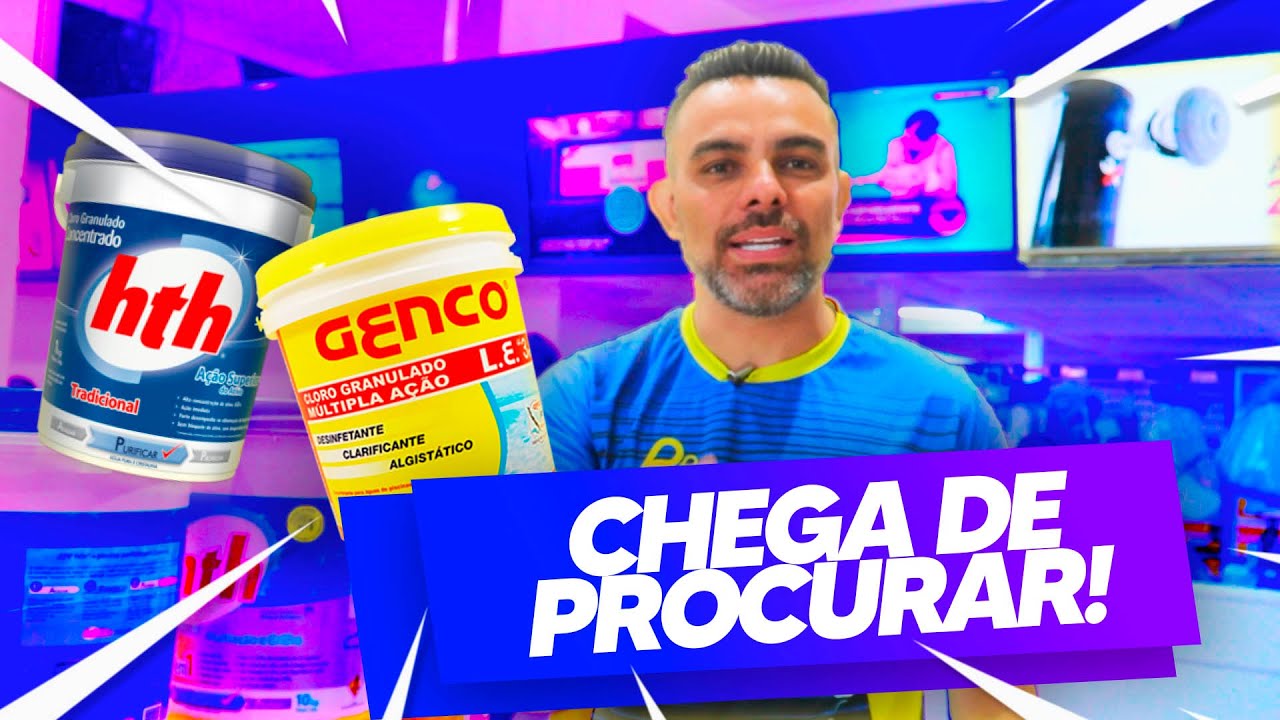 TE AJUDAMOS A ESCOLHER O CLORO CERTO PARA SUA PISCINA! dicloro hipoclorito economia para piscina