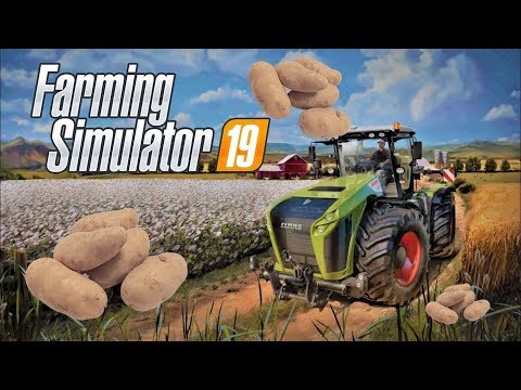 Прохождение Farming Simulator 19 #1 КУЧА КАРТОХИ