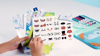 Výtvarný kufrík Maped Creativ Hry a kreslenie so zvieratkami