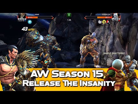 #AW S15 vs STKAG  - Warlock, Warlock, Come out to play  - Marvel Contest Of Champions