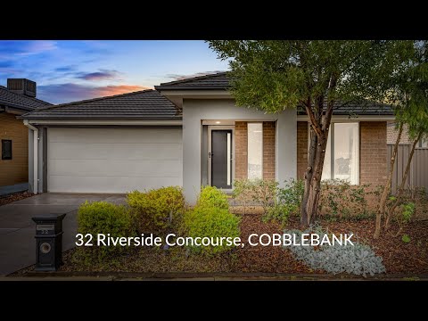 32 Riverside Concourse, Cobblebank, VIC 3338, 4房, 2浴, House