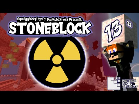 Stoneblock: Nuclear Meltdown | Ep 13 [ Minecraft Bedrock Edition ]