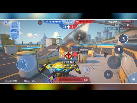 Mech Arena - Death match all enemy mechs destroyed.. team LND against bots 🤣