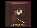 Max R̲o̲a̲c̲h̲ And Cecil T̲a̲y̲l̲o̲r – ̲H̲i̲s̲t̲o̲r̲i̲c Co̲n̲c̲e̲r̲t̲s (̲1̲9̲7̲9̲)̲