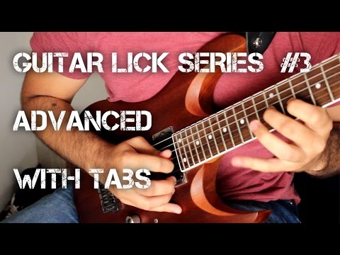 Guitar lick series #3 Melodic lick with TABS (ft. KR & DM)